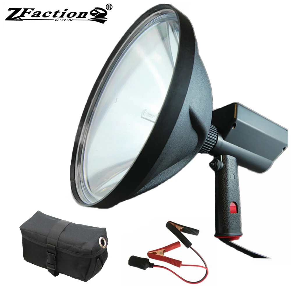 

Ultra Bright 8000LM HID XENON Handheld 240mm 100W Searchlights Hunting Spotlight Fishing Adventure Lamp Spot and Flood Adjusted