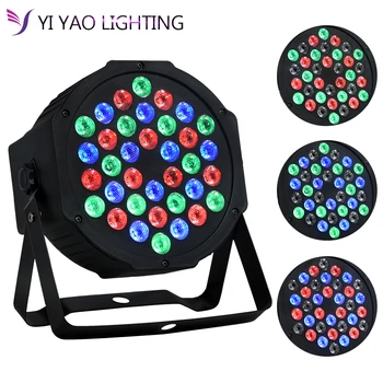 

6pcs 1w lamp beads 36x1W led Par lights professional stage dj equipment Suitable for bars, stages, clubs, parties, etc.
