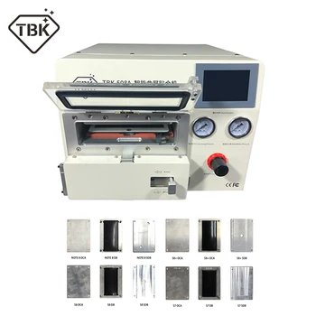 

Curved LCD Screen Vacuum Laminating Machine For Sumsung iPhone iPad S9 S9+ Edge LCD OCA Repair Bubble Remover With Moulds