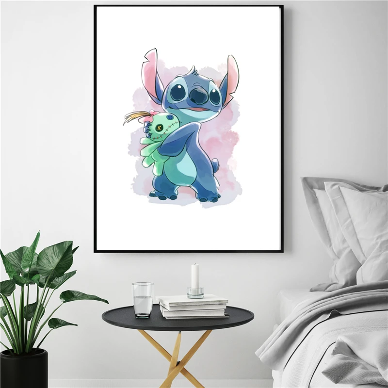 

Stitch And Scrump Wall Art Canvas Poster And Print Canvas Painting Decorative Picture For Office Bedroom Home Decor Accessories
