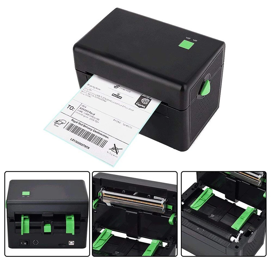 Milestone Shipping Label Printer for Logistics Express E bill Printer with Paper Holder High Speed Bar 1 Milestone Shipping Label Printer for Logistics Express E bill Printer with Paper Holder High Speed Bar 5