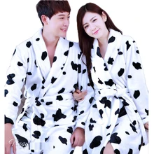 Длинный банный халат с капюшоном для женщин и мужчин; теплый халат; кимоно из кораллового флиса; парные халаты; ночная рубашка; пеньюар; Femme