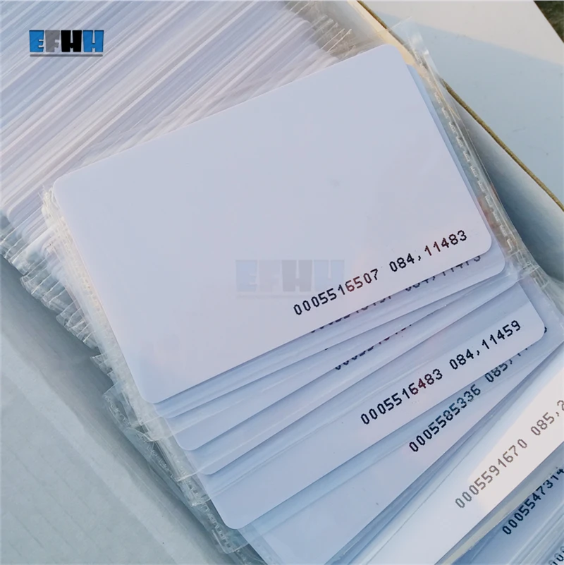 125KHZ TK4100/EM4100 RFID Card Read Only ID Card Access Control Card