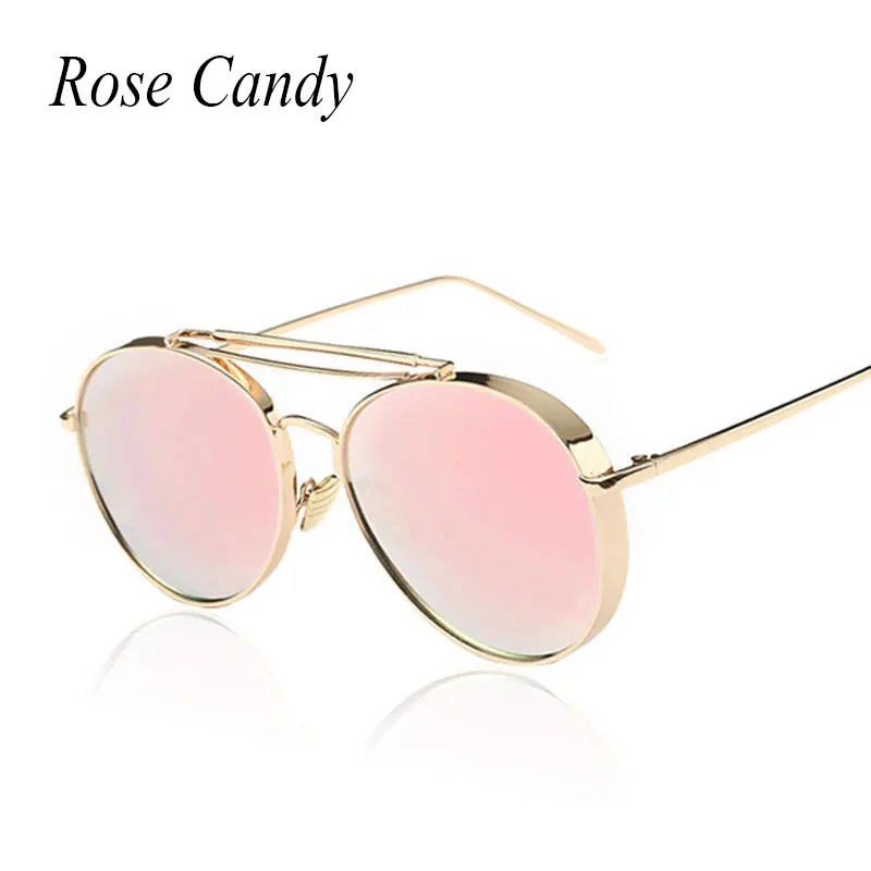 Pilot Oversized Sunglasses Men Women Big Korea Brand Designer Sun