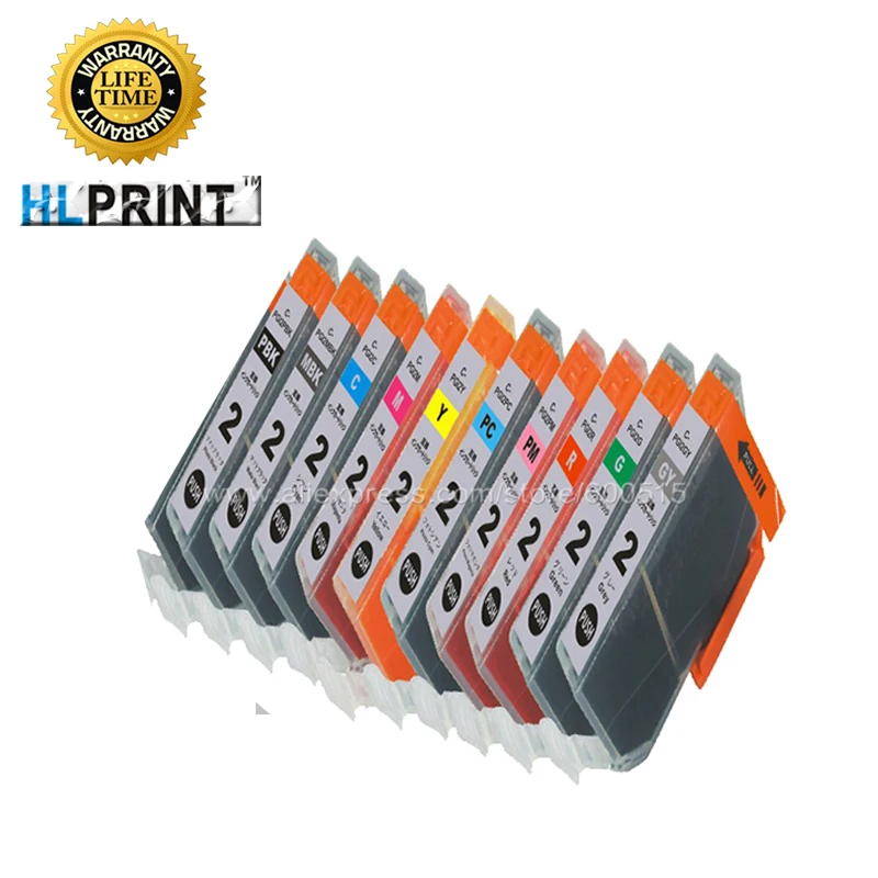 

10pcs ink cartridge PGI2 Compatible for CAN Pro9500 Mark II Pro9500 printer