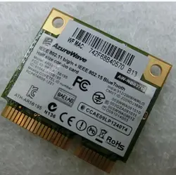 AzureWave AW-NB037H AR9285 AR5B195 AR9002WB-1NGCD Половина мини PCI-e Bluetooth 3,0 Wlan Беспроводная Wifi карта