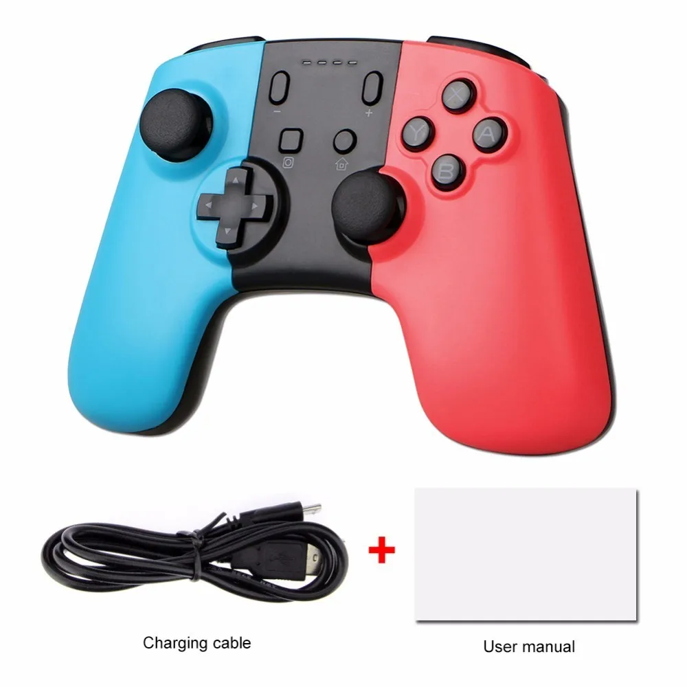 Wireless Bluetooth Pro Gaming Controller Remote Controller With Built In Battery For Nintendo 