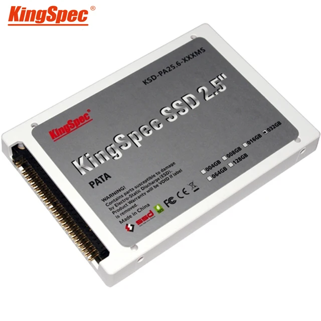 Kingspec plastic 2.5" PATA 44pin ide SSD 32GB MLC Flash