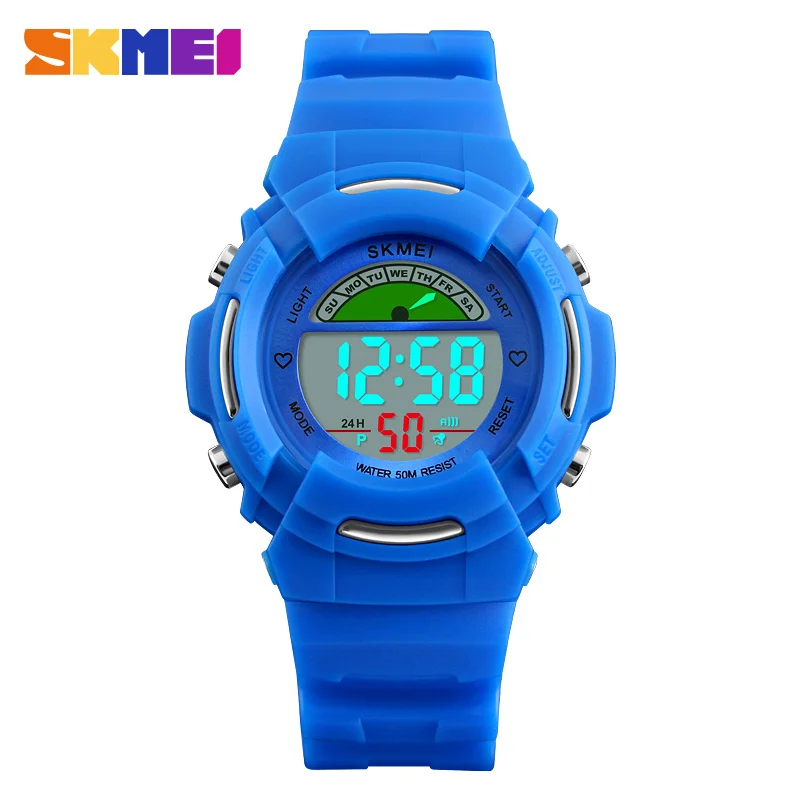 

SKMEI Sport Children's Watches Kids Fashion Alarm Boys Watch Chrono Waterproof Digital Wrist Watch Girls Relogio Infantil 1272