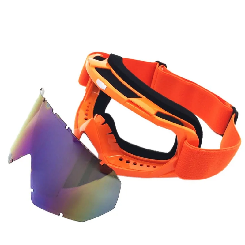 Зимние лыжные очки унисекс, маска для сноуборда, зимние солнцезащитные очки для мотокросса, ветрозащитные очки с защитой от ультрафиолета, зимние спортивные очки