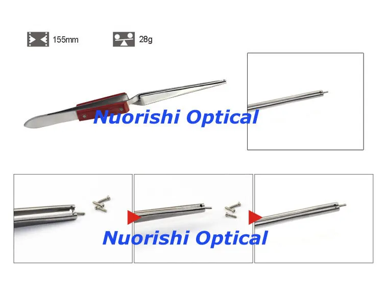 4054 винт Пинцет профессиональные очки часы телефон металлические щипцы