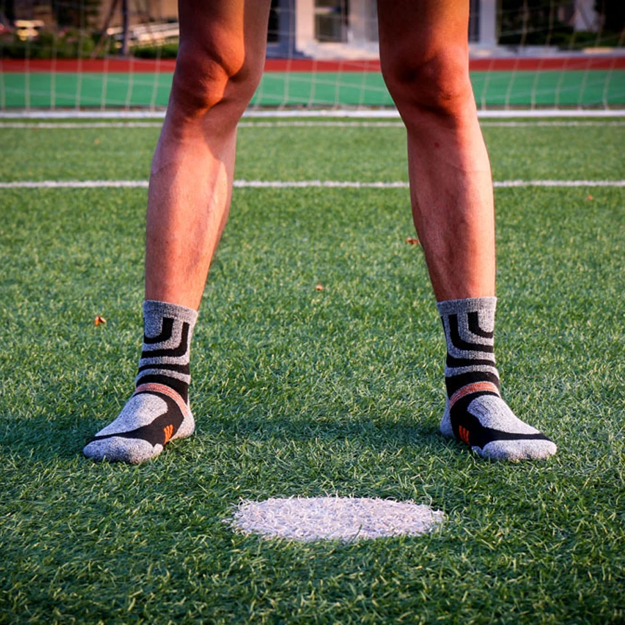 5 Pairs Colorful Compression Sport Socks with Coolmax Technology
