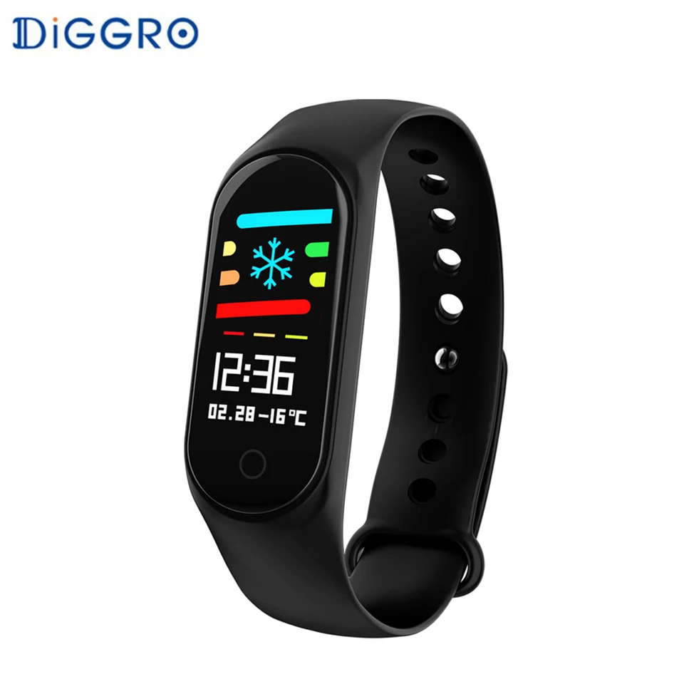m3c 0.96 inch ip68 waterproof bluetooth 4.0 smart fitness bracelet smartwatch