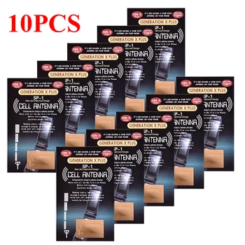 

10cs Cell Phone Signal Boosters Gen X Antenna Booster Improve Signal Antenna Booster Stickers for Camping Ski