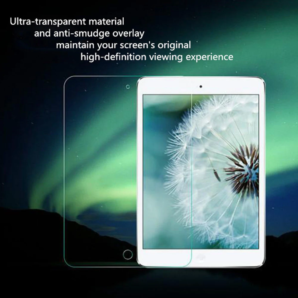 

HY 2Pcs Tempered Glass Screen Protector Film Guard For Ipad