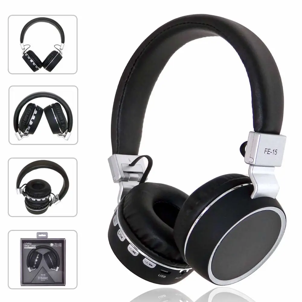 V4 2 New Type Of Wireless Headset With Bluetooth Headset Socket Metal
