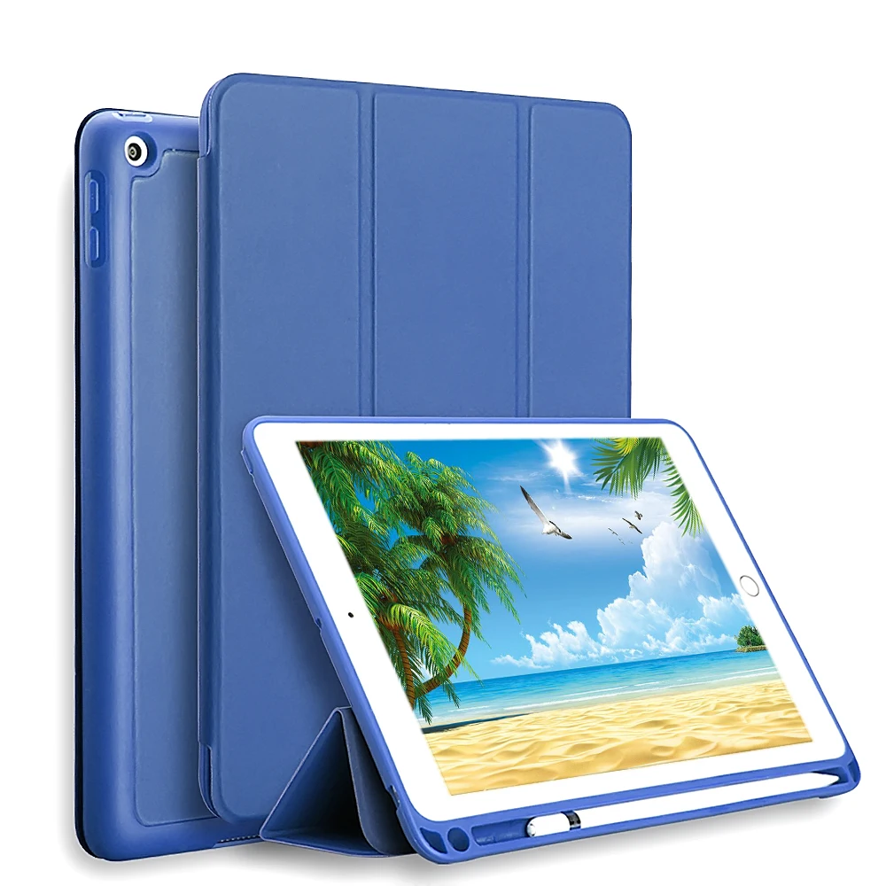Высококачественный ТПУ силиконовый мягкий чехол для iPad Pro 12,9 сумка чехол с карандашом слот для iPad Pro 12,9