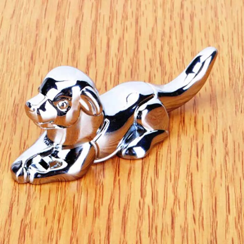 Забавные Дизайн Прохладный животных Изделия из металла украшения установить бизнес подарок Свадебные украшения Chopstick Держатель для отдыха - Цвет: dog