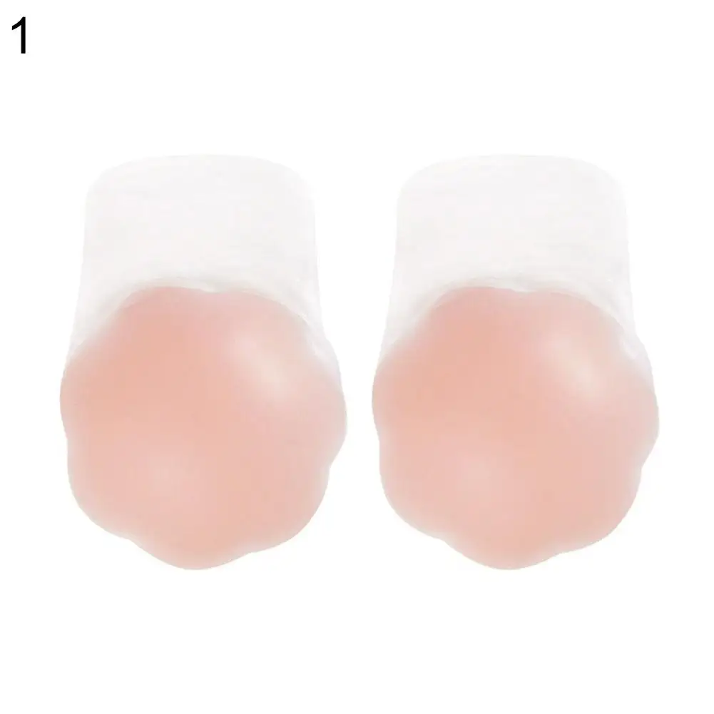 

1 Pair Women Invisible Breast Boob Lift Tape Silicone Bra Nipple Cover Sticker 2019