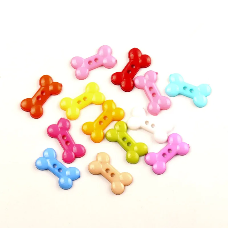 

LF 100Pcs Mixed Acrylic Bone Sewing Buttons For Clothes Scrapbooking Decorative Needlework Botone Handicraft DIY Accessories
