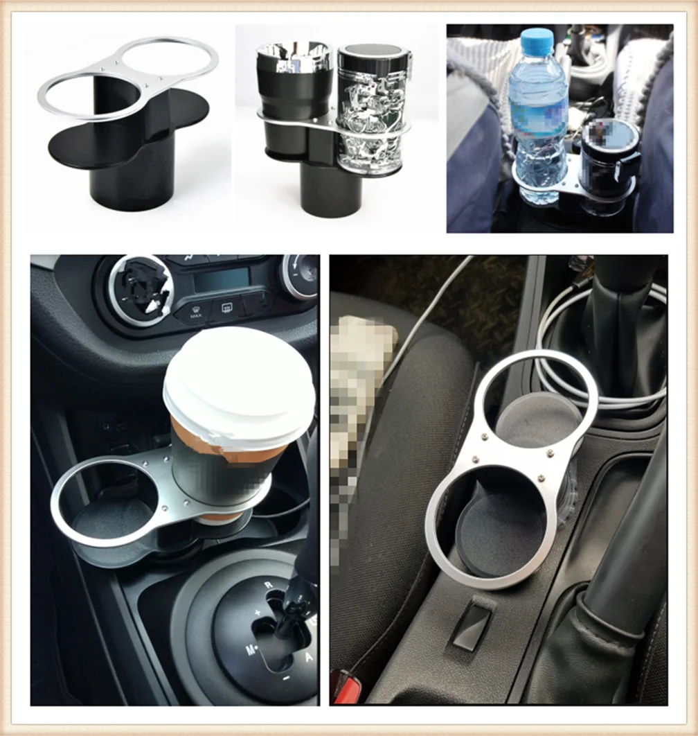 Auto Accessories Drink Water Coffee Bottle Holder Cup Shelf for Honda Jade FCV Crider NSX-GT N-One GEAR FCEV