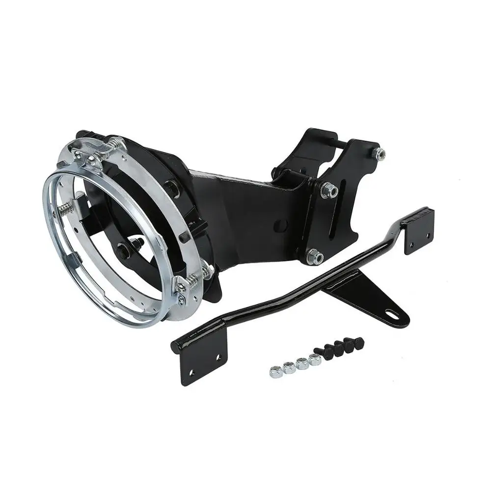 Motorcycle Fairing Mount Kit 7&quot Headlight Ring For Harley Dyna Street Bob Wide Glide 06-17 Low Rider FXDL 06-09 16-17 | Автомобили и