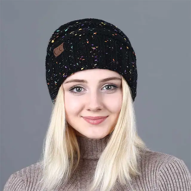 Women Top Warm Winter For Women Beanies Caps Skullies 1