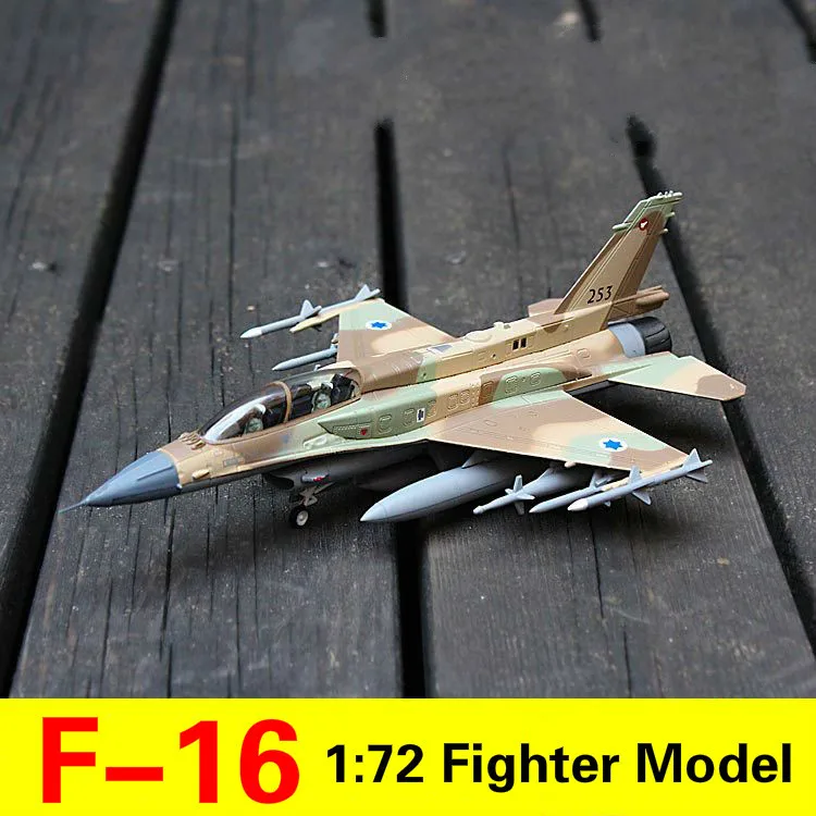 

1/72 Scale Diecast Airplane Model F-16 Simulated Alloy Fighter Finished Product Aircraft Military Hobby Collecting Gifts