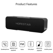 Smart Bluetooth speakers innovate strip shape portable design super bass stereo TF card FM function mobile call Voice tips audio