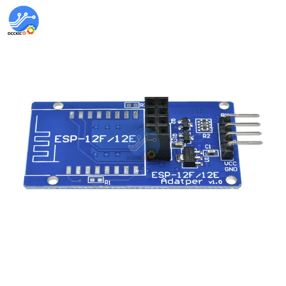 ESP8266 ESP 12F ESP 12E Serial WIFI Wireless Adapter Module Expansion ...