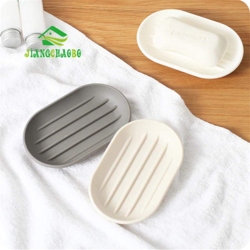 

JiangChaoBo Bathroom Drain Soap Box Creative Minimalist Soap Holder Toilet Soap Dish Holder