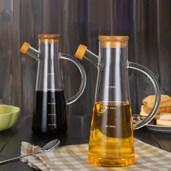 

Eco-Friendly Clear Acrylic Soy Sauce Vinegar Olive Oil Bottle BBQ Dispenser Shaker Kitchen Utensils Seasoning Cans Storage Tools