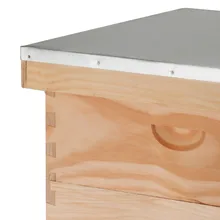 VEVOR Lang Box пчелиный улей 10 рамка 2 глубокий 2 Средний(включает в себя все рамки и основы) четыре слоя