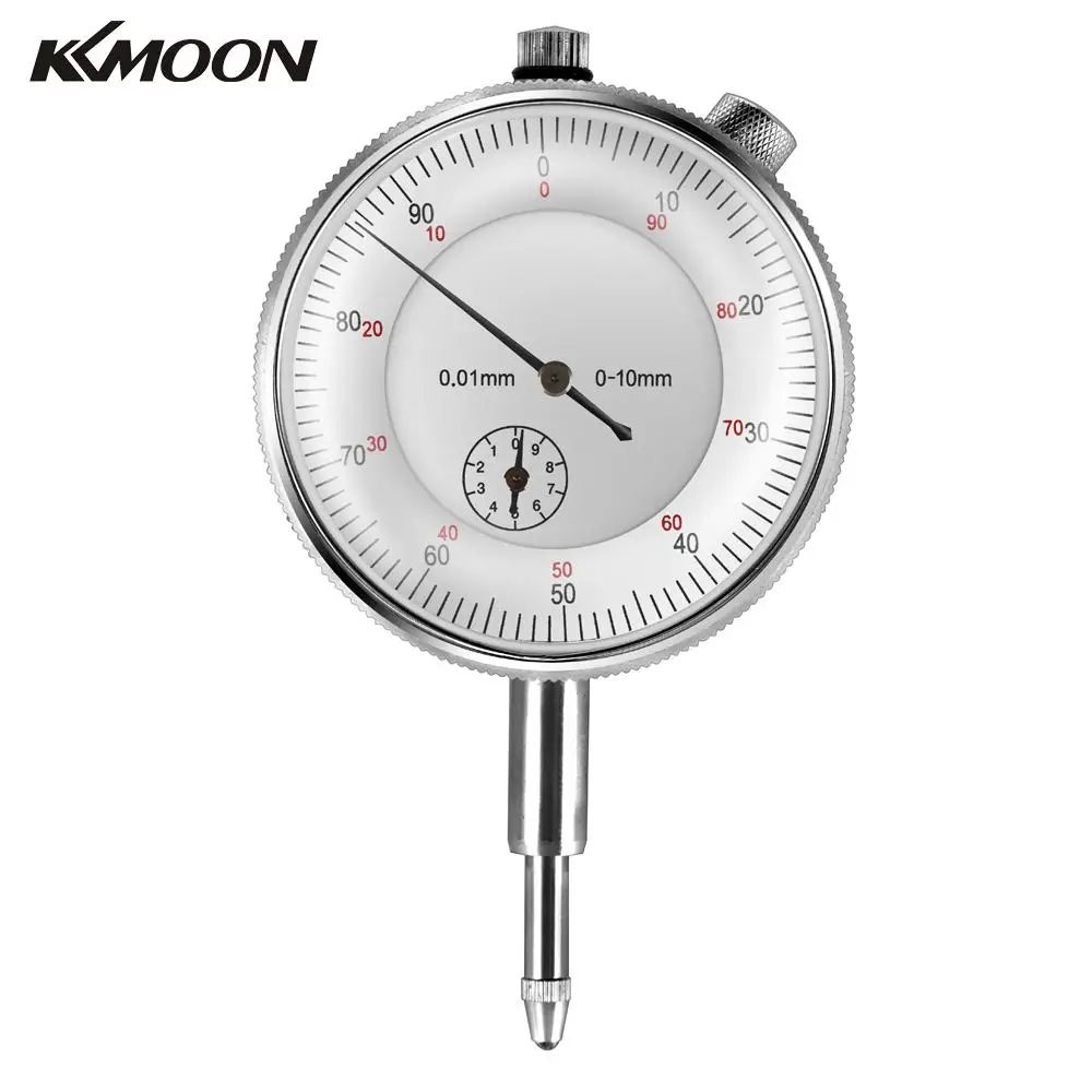 

0.01mm Dial Indicator Gauge 0-10mm Meter Precise 0.01mm Resolution Indicator Gauge mesure instrument Tool dial gauge