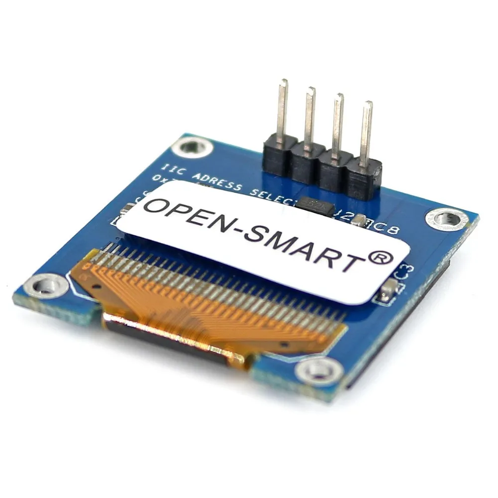 0,9" дюймовый голубой I2C межсоединений интегральных схем O светодиодный ЖК-дисплей модуль последовательного 128X64 светодиодный Дисплей для Arduino 51 MSP420 STIM32 SCR O светодиодный Дисплей модуль