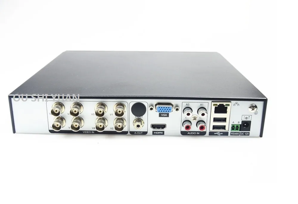 Новые CCTV AHD DVR 8ch ahd-h1080p HDMI AHD-h/ahdl/NVR 3 in1 4 аудио Супер DVR поддержка AHD 2.0 МП Камера