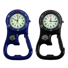 1 шт. клип на карабин карманные часы для медсестры компасы открывалка для бутылок для врачей поваров световой LL@ 17