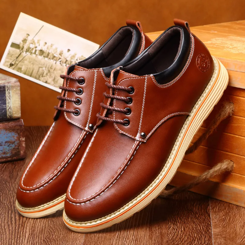 

Man Casual Business Leather Dress Leather Shoes Men Shoes Leather Fashion Hot Selling Leather Casual Shoes Men