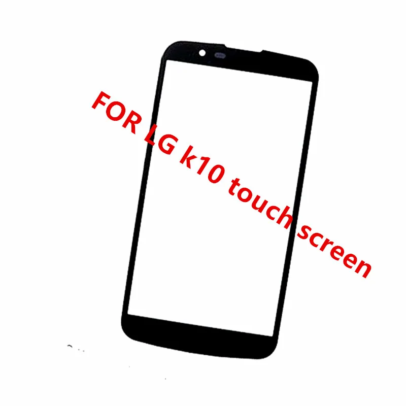 Новинка для LG K10 K410F M2 K430T K420N K430DS сенсорный экран Стекло переднее внешнее стекло Замена объектива