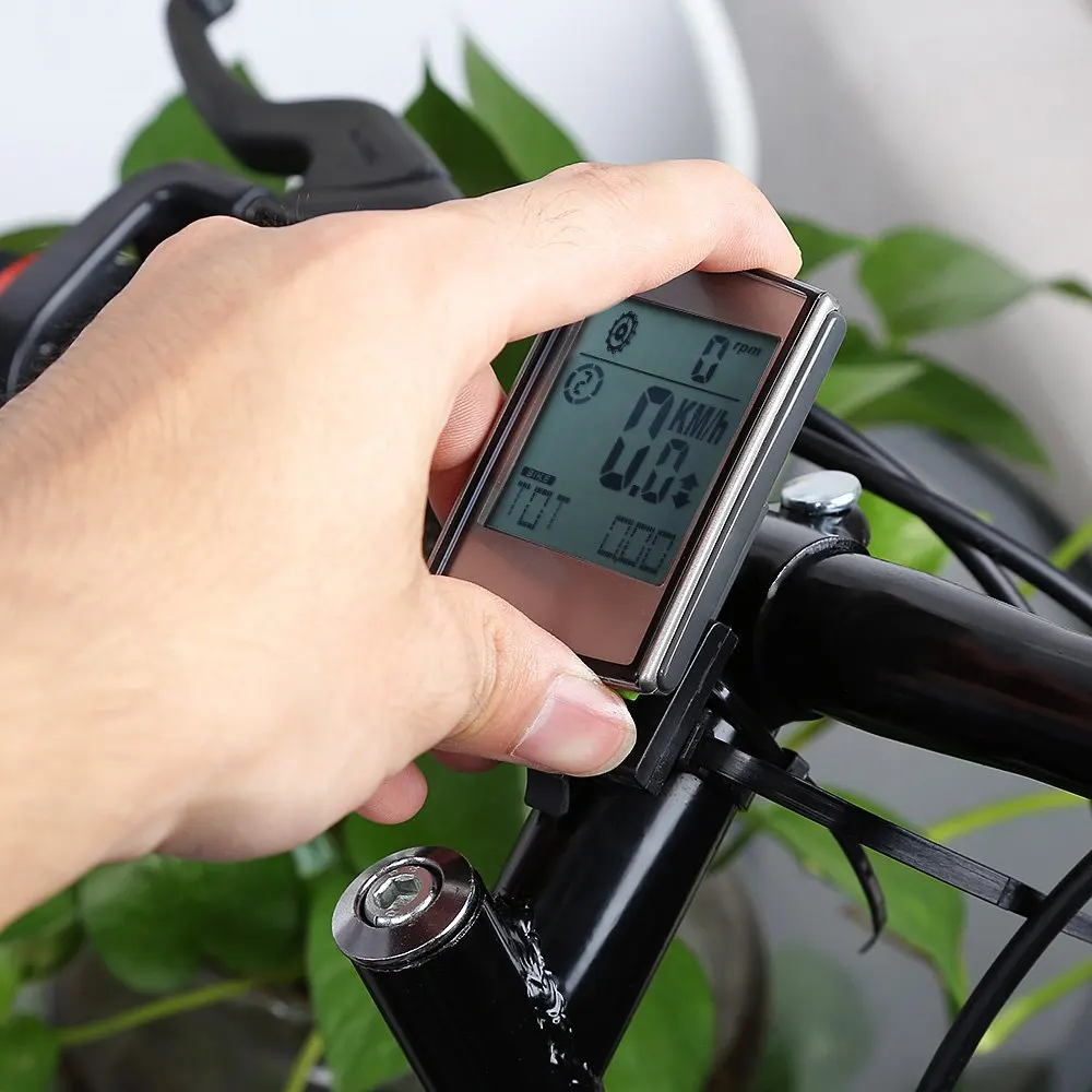 professional bike computer wireless bicycle speedmeter heart rate