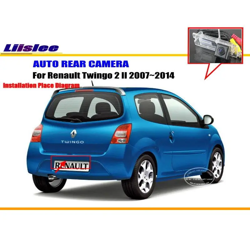 Liislee автомобиля Камера для Renault Twingo 2 II 2007~ /заднего вида Камера/HD CCD RCA NTST PAL/поворотника Камера