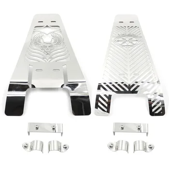 

ROAD STAR SKULL STAINLESS STEEL SKULL Water Coolant Engine Radiator Grill Grille Tank Cooler cover For YAMAHA XV 1600 XV1600