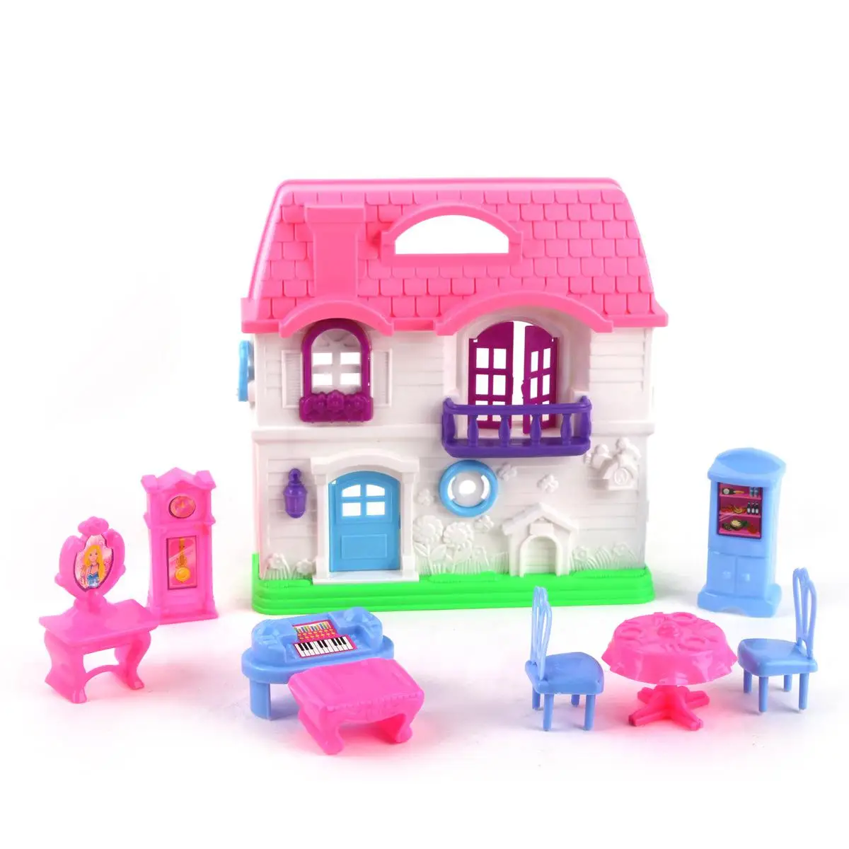 Pretend Play House Villa Room Suit Children Toys Kids Theme Miniature