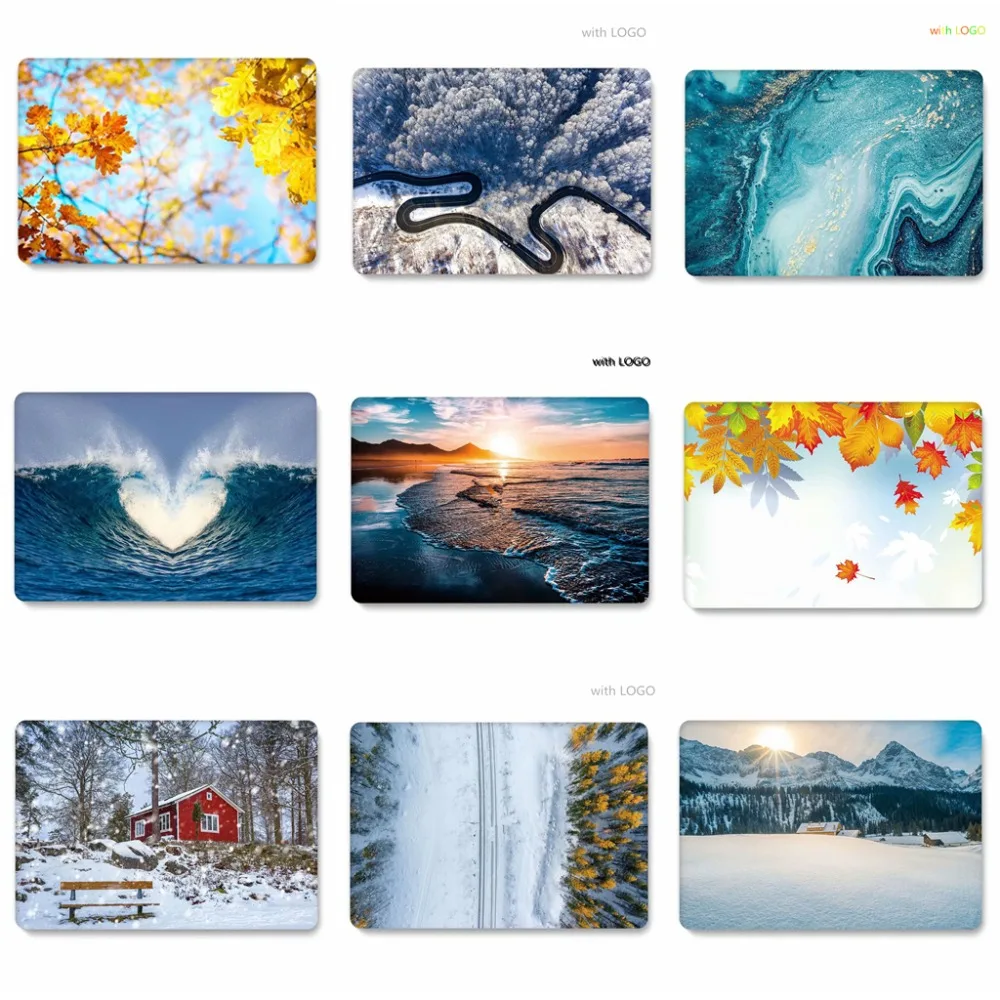 Maple leaf, snow scene, Laptop Case For Apple MacBook Air Pro Retina 11 12 13 15 for macbook New Pro 13 15 inch+ Keyboard Cover Maple leaf, snow scene, Laptop Case For Apple MacBook Air Pro Retina 11 12 13 15 for macbook New Pro 13 15 inch+ Keyboard Cover