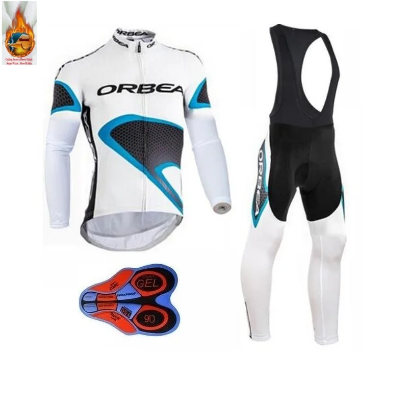 2018 Pro Team ORBEA велосипедная Форма Зима термальность флис зима Mem майки спортивные