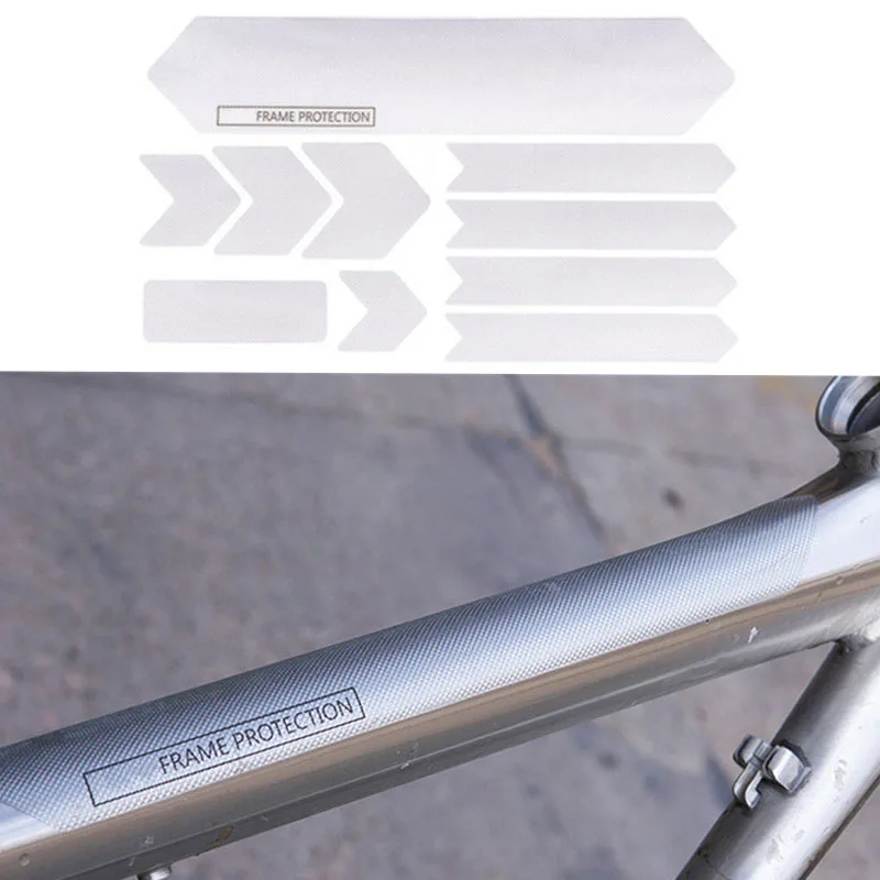  Bicycle Frame Scratch-Resistant Protection Removable Stickers For Mountain Road Bike Guard Cover