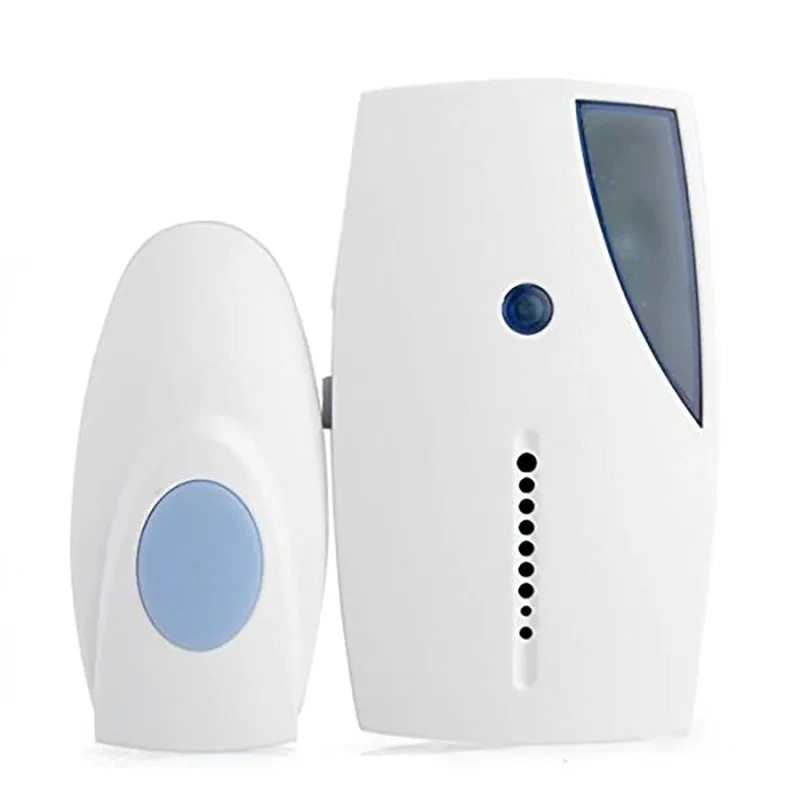 

Door Bell Wireless Smart LED Light Indication 36 Tunes Chime Music Ring Doorbell Transmitter + Receiver 70-110M Range Remote