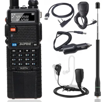 

Baofeng DM-5R PLUS DMR Tier 1&2 Portable Radio Walkie Talkie Digital & Analogue DMR Repeater Function Compatible with Motorola