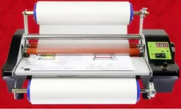 

AIPU FM360S stepless speed regulation laminating machine electronic temperature control single and sided a heating mode