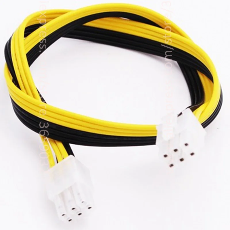 PCI E Graphics Video Display Card 6 pin to 6pin power supply cable 50cm